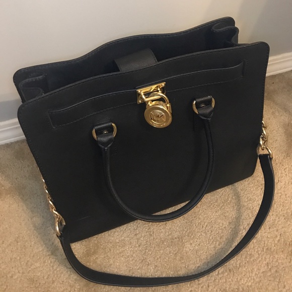 Michael Kors Saffiano Leather Handbag - Picture 2 of 7